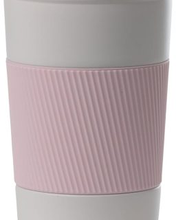 18 oz Travel Coffee Mug - Double Wall Vacuum Insulated Stainless Steel Tumbler with Flip Lid, Leak-Proof Coffee Cup with Non-Slip Silicone Base, Hot & Cold Drink Container