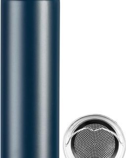 Insulated Water Bottle,17 oz Stainless Steel Thermo, Double Wall Vacuum Water Bottle, Metal Water Bottle Keeps Hot for 12 Hrs, Cold for 24 Hrs, for Coffee, Drinks